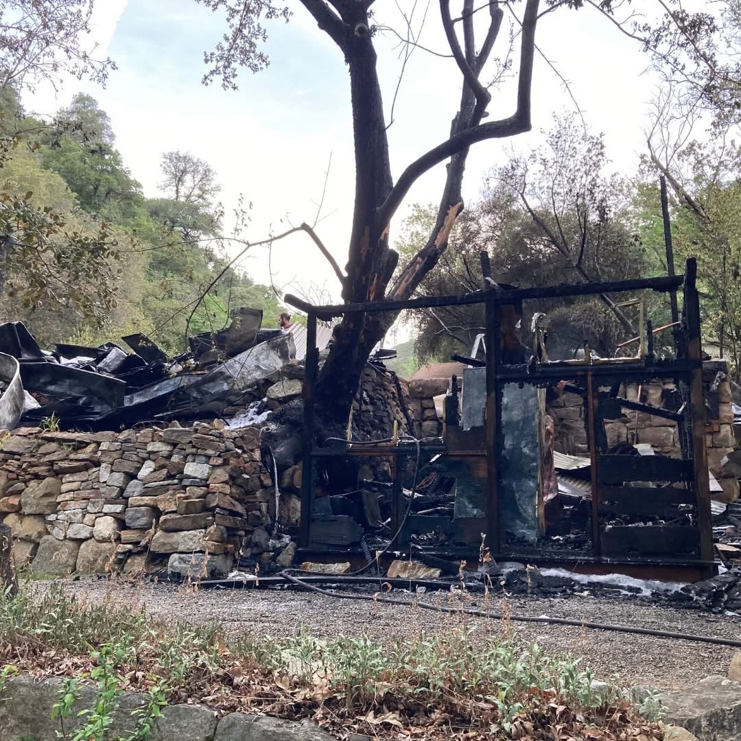Fire Burns Tassajara Zendo to the Ground